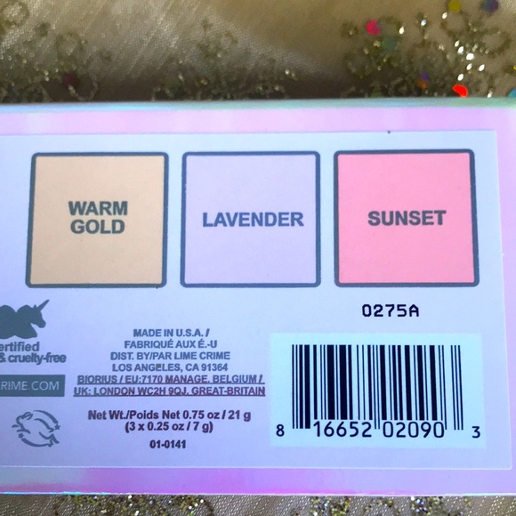 Brand New Lime Crime HI-LITE Highlighter Palette - Picture 4 of 9